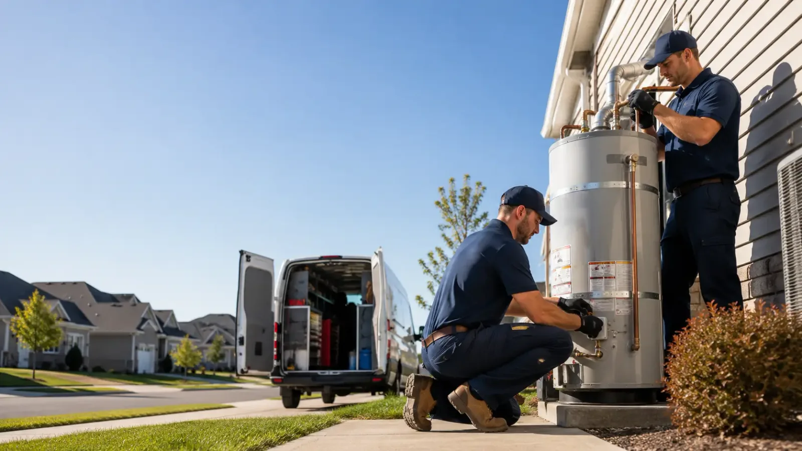Water Heater Installation in Walls, MS